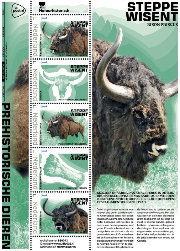 PREHISTORISCHE DIEREN SERIE VEL12