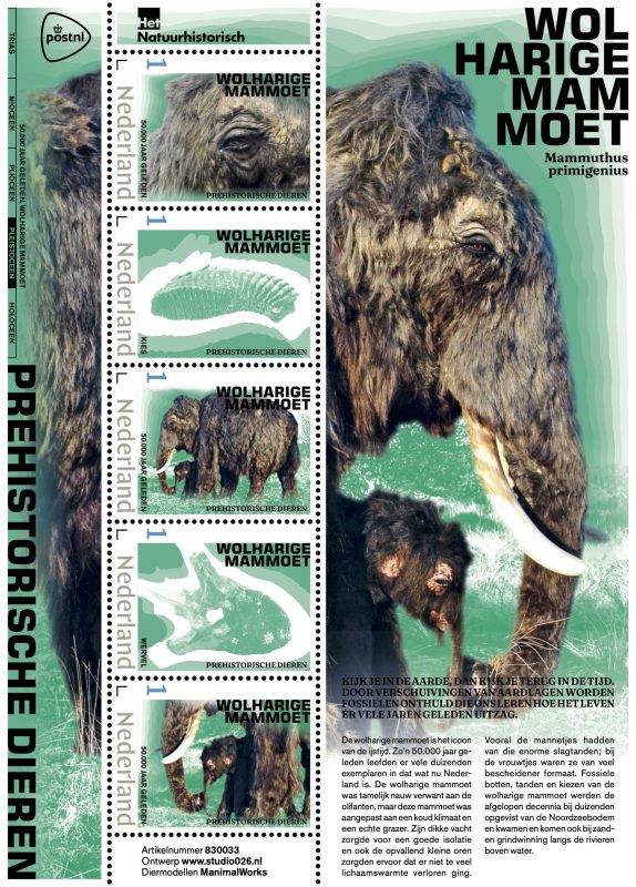 PREHISTORISCHE DIEREN SERIE VEL2