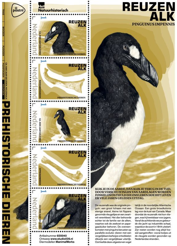 PREHISTORISCHE DIEREN SERIE VEL9