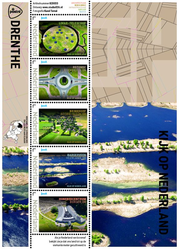Postzegel-Kijk-op-Nederland-Drenthe