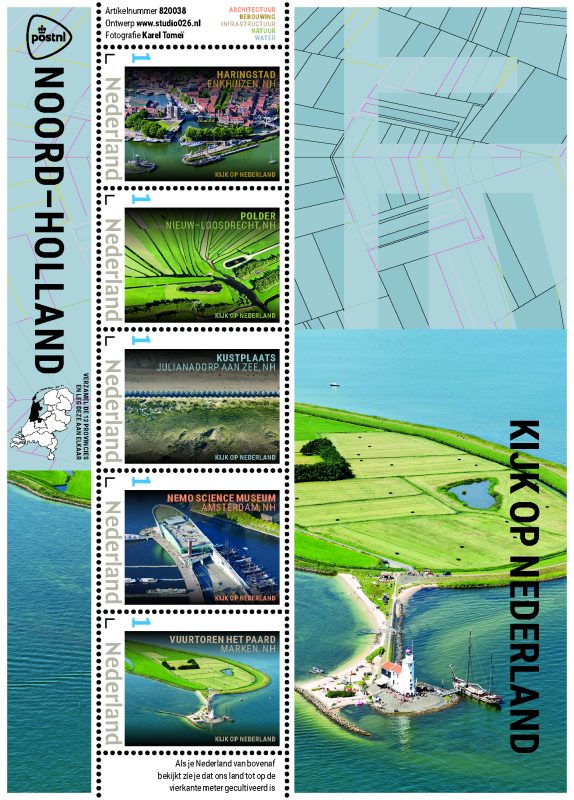 Postzegel-Kijk-op-Nederland-Noord-Holland