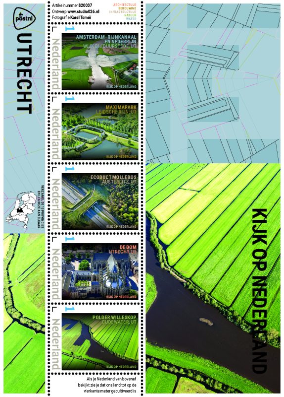 Postzegel-Kijk-op-Nederland-Utrecht
